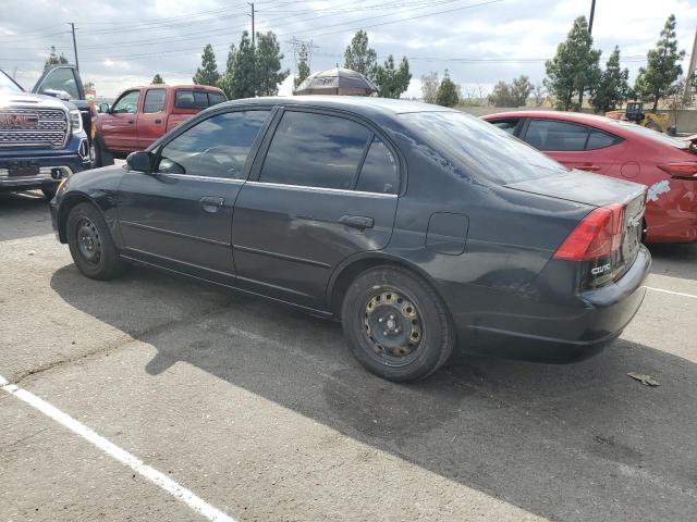 2HGES26721H502474 - 2001 HONDA CIVIC EX BLACK photo 2