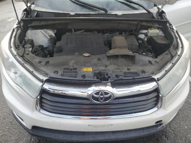 5TDKKRFH3GS166539 - 2016 TOYOTA HIGHLANDER XLE Սպիտակ լուսանկար 11