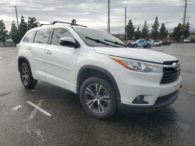 5TDKKRFH3GS166539 - 2016 TOYOTA HIGHLANDER XLE Սպիտակ լուսանկար 4