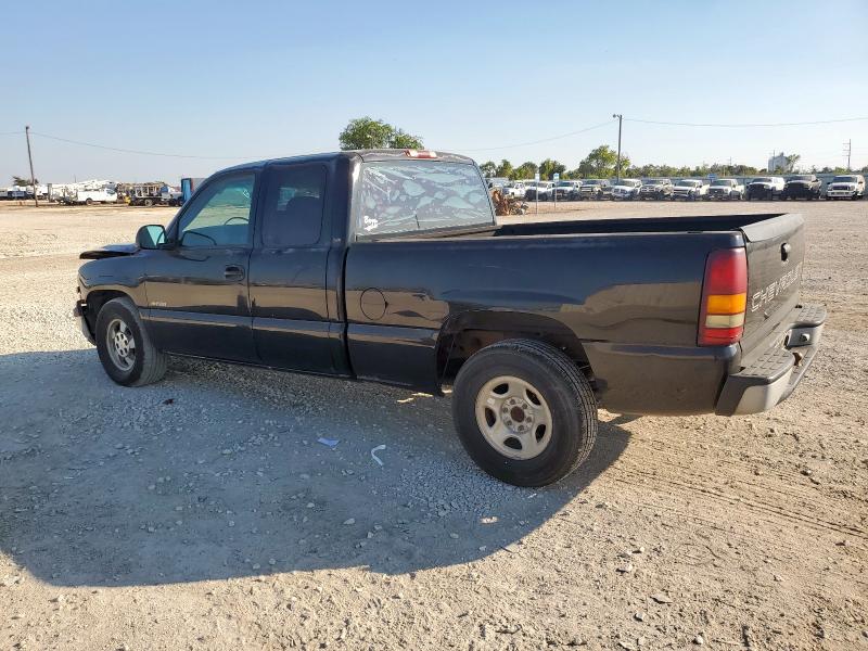 2GCEC19W111396200 - 2001 CHEVROLET SILVERADO C1500 BLACK photo 2