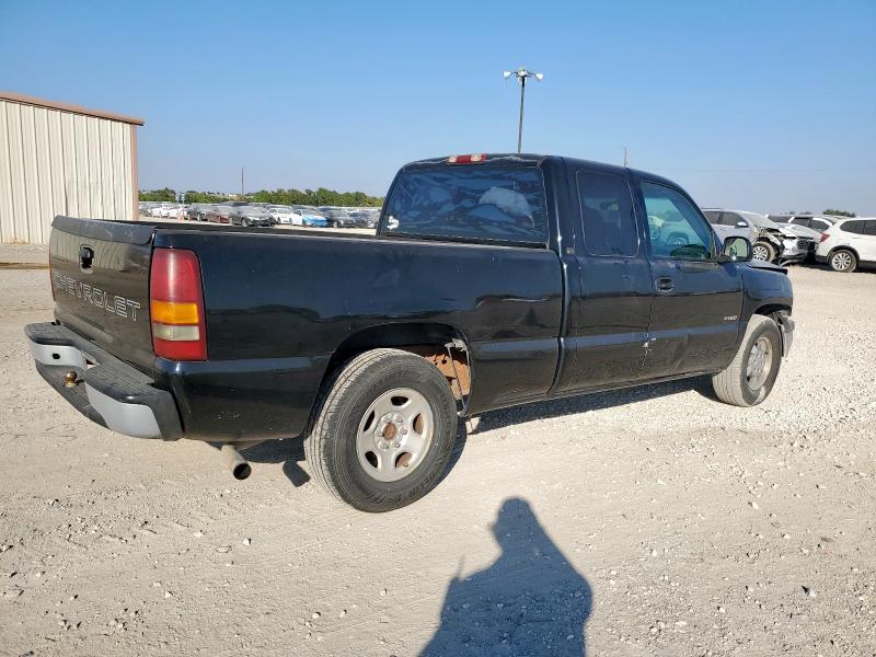 2GCEC19W111396200 - 2001 CHEVROLET SILVERADO C1500 BLACK photo 3