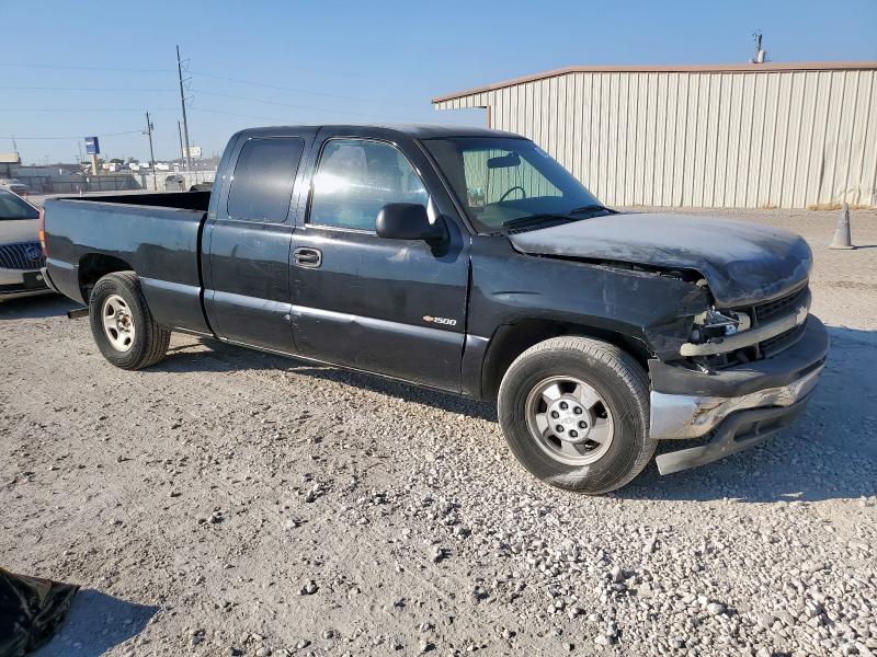 2GCEC19W111396200 - 2001 CHEVROLET SILVERADO C1500 BLACK photo 4