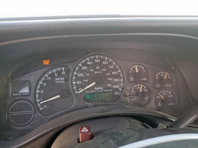 2GCEC19W111396200 - 2001 CHEVROLET SILVERADO C1500 BLACK photo 9