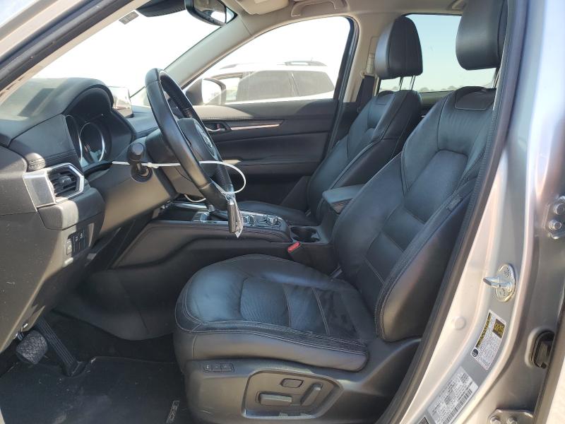 JM3KFADM1J0354130 - 2018 MAZDA CX-5 GRAND TOURING SILVER photo 7