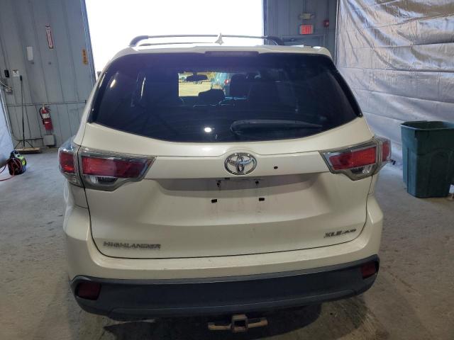 5TDJKRFHXES018879 - 2014 TOYOTA HIGHLANDER XLE Ağ foto 6