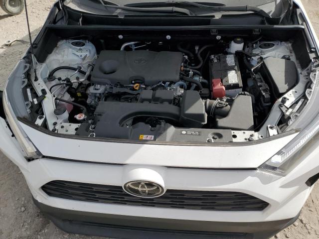 2T3W1RFVXRC267641 - 2024 TOYOTA RAV4 XLE WHITE photo 12