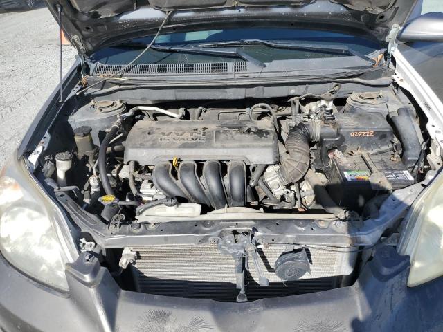 2T1KR32E36C568587 - 2006 TOYOTA COROLLA MA XR GRAY photo 11