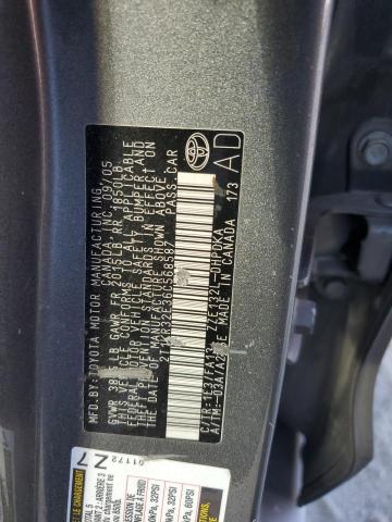 2T1KR32E36C568587 - 2006 TOYOTA COROLLA MA XR GRAY photo 12