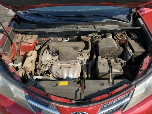 JTMWFREVXD5002543 - 2013 TOYOTA RAV4 XLE RED photo 11