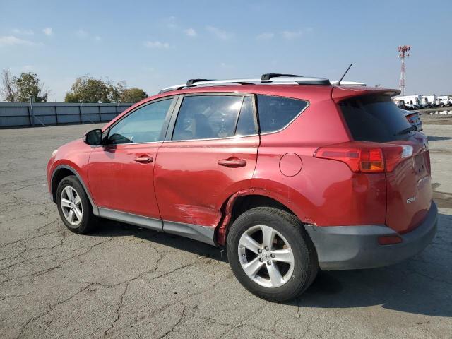 JTMWFREVXD5002543 - 2013 TOYOTA RAV4 XLE RED photo 2