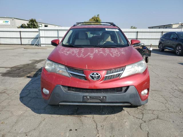 JTMWFREVXD5002543 - 2013 TOYOTA RAV4 XLE RED photo 5