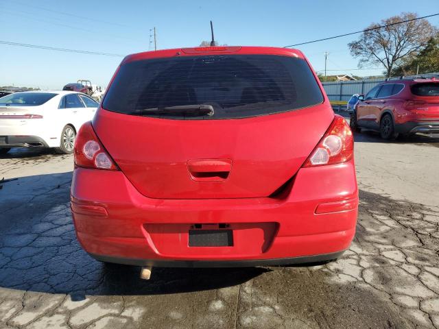 3N1BC1CP4AL394589 - 2010 NISSAN VERSA S RED photo 6