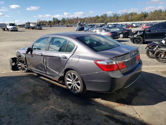 1HGCR2F57EA006494 - 2014 HONDA ACCORD SPORT 灰色 照片 2