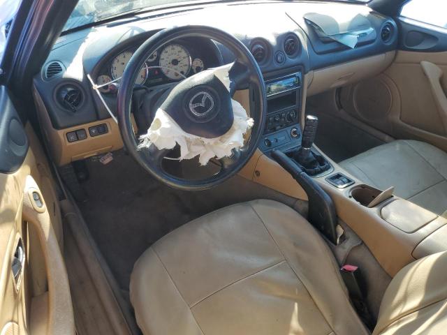JM1NB353510219364 - 2001 MAZDA MX-5 MIATA BASE BLUE photo 8