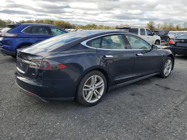 5YJSA1H16EFP43523 - 2014 TESLA MODEL S BLUE photo 3