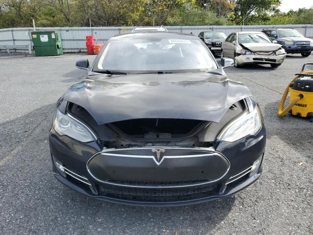 5YJSA1H16EFP43523 - 2014 TESLA MODEL S BLUE photo 5