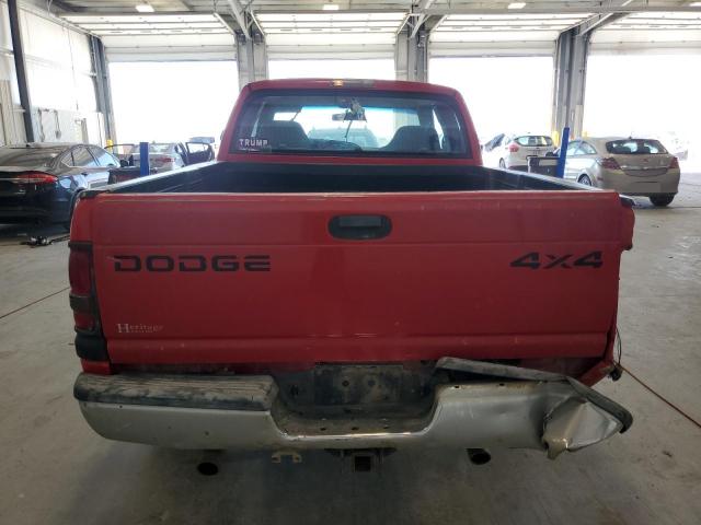 1B7HF13Z01J594893 - 2001 DODGE RAM 1500 Rojo foto 6