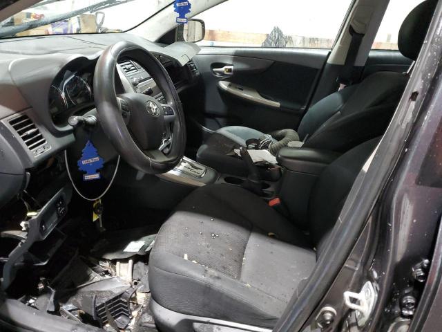 2T1BU4EE4BC636423 - 2011 TOYOTA COROLLA LE BASE CHARCOAL photo 7