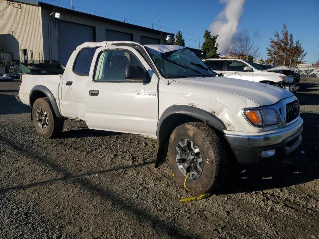 5TEHN72N44Z378169 - 2004 TOYOTA TACOMA DOUBLE CAB WHITE photo 4