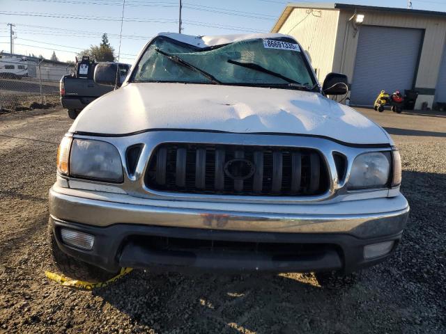 5TEHN72N44Z378169 - 2004 TOYOTA TACOMA DOUBLE CAB WHITE photo 5