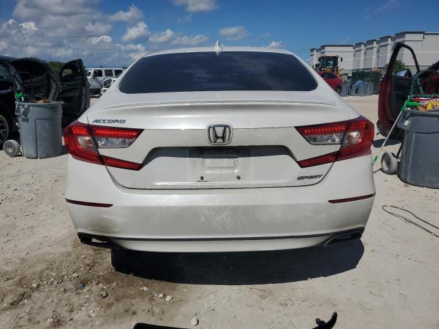 1HGCV1F37JA096020 - 2018 HONDA ACCORD SPORT 白色 照片 6