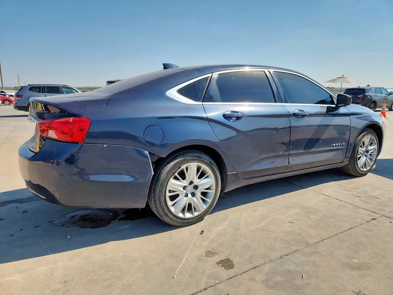 2G11X5SA0H9156133 - 2017 CHEVROLET IMPALA LS BLUE photo 3