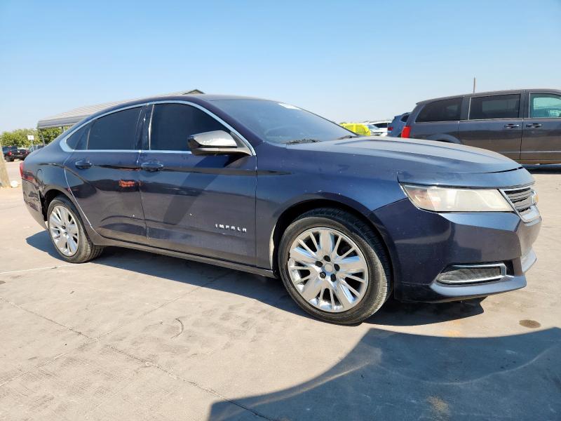 2G11X5SA0H9156133 - 2017 CHEVROLET IMPALA LS BLUE photo 4