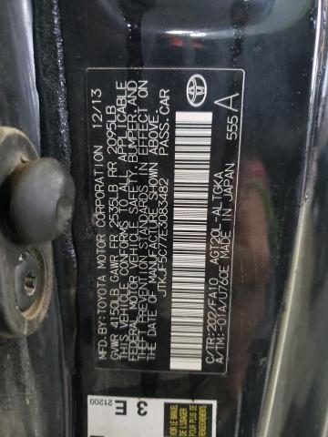 JTKJF5C77E3083482 - 2014 TOYOTA SCION TC 黑色 照片 13