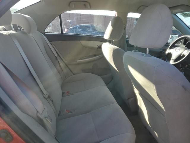 JTDBU4EE3B9127865 - 2011 TOYOTA COROLLA BASE Rojo foto 10