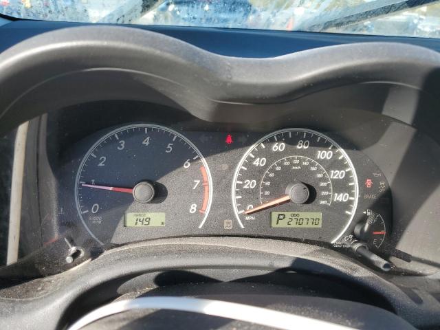 JTDBU4EE3B9127865 - 2011 TOYOTA COROLLA BASE Rojo foto 9