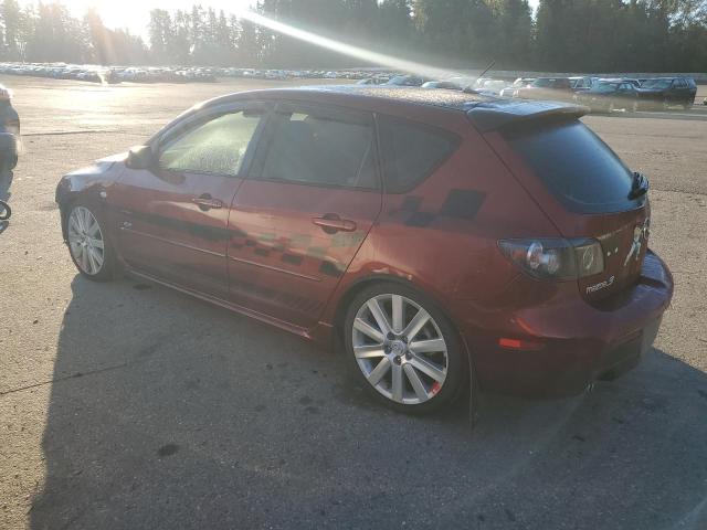 JM1BK344981178030 - 2008 MAZDA 3 HATCHBACK RED photo 2