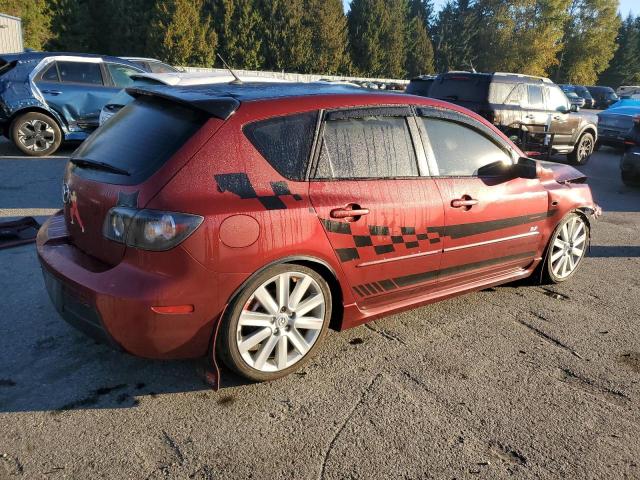 JM1BK344981178030 - 2008 MAZDA 3 HATCHBACK RED photo 3