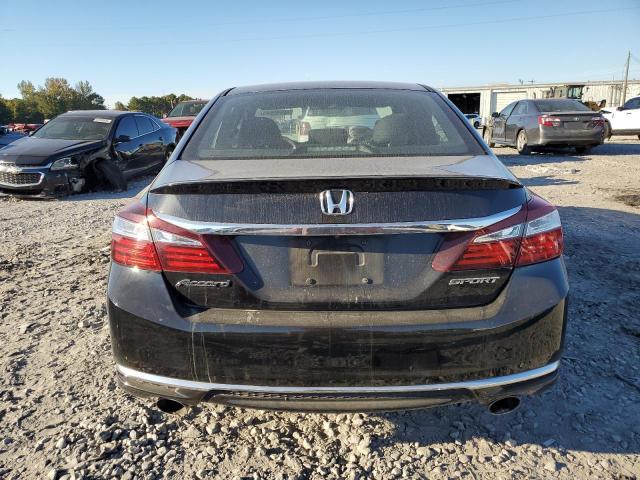 1HGCR2F58GA043850 - 2016 HONDA ACCORD SPORT BLACK photo 6