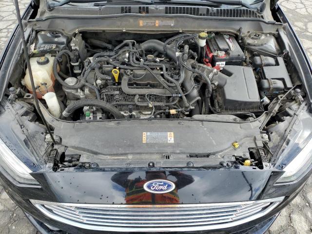 3FA6P0HD3JR183740 - 2018 FORD FUSION SE Czarny zdjęcie 11