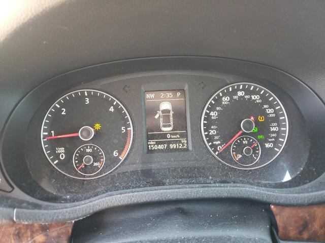 1VWCN7A32CC053931 - 2012 VOLKSWAGEN PASSAT SEL Beige photo 9