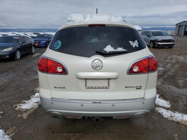 5GAEV23D99J105016 - 2009 BUICK ENCLAVE CXL WHITE photo 6