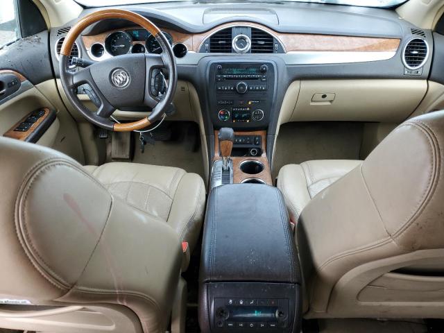 5GAEV23D99J105016 - 2009 BUICK ENCLAVE CXL WHITE photo 8