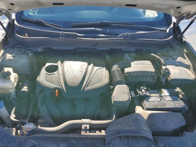 5NPEC4AC5DH656913 - 2013 HYUNDAI SONATA SE SILVER photo 11