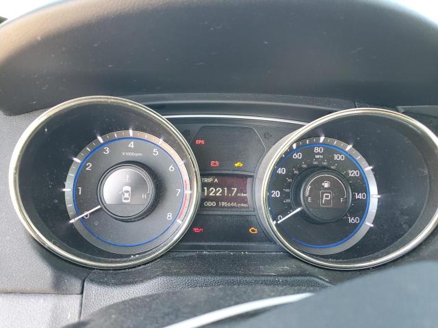 5NPEC4AC5DH656913 - 2013 HYUNDAI SONATA SE SILVER photo 9