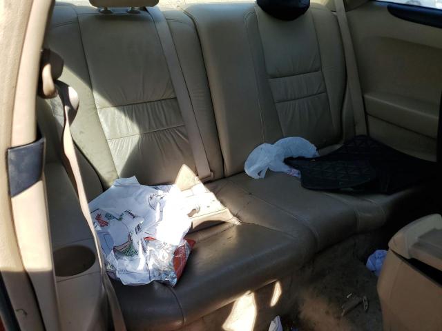 1HGCM82696A010919 - 2006 HONDA ACCORD EX წითელი ფოტო 10