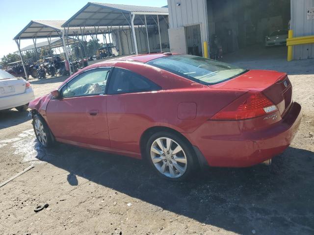1HGCM82696A010919 - 2006 HONDA ACCORD EX წითელი ფოტო 2