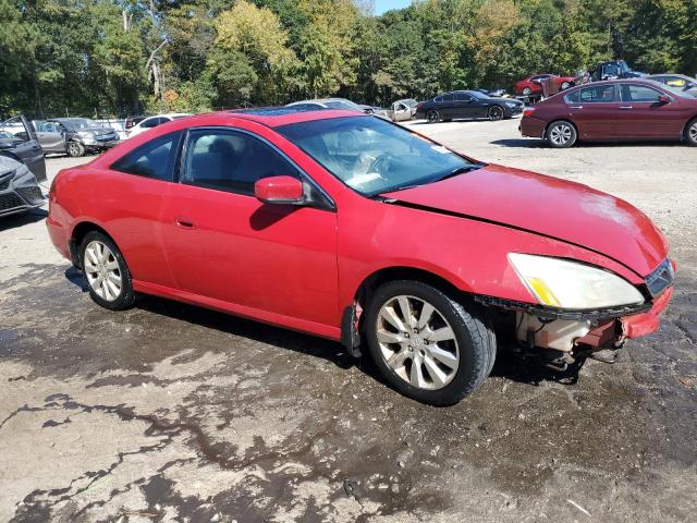 1HGCM82696A010919 - 2006 HONDA ACCORD EX წითელი ფოტო 4