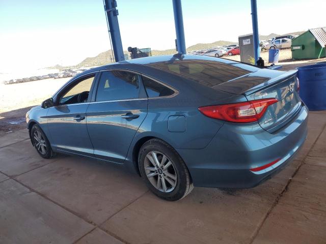 5NPE24AF8GH345414 - 2016 HYUNDAI SONATA SE BLUE photo 2