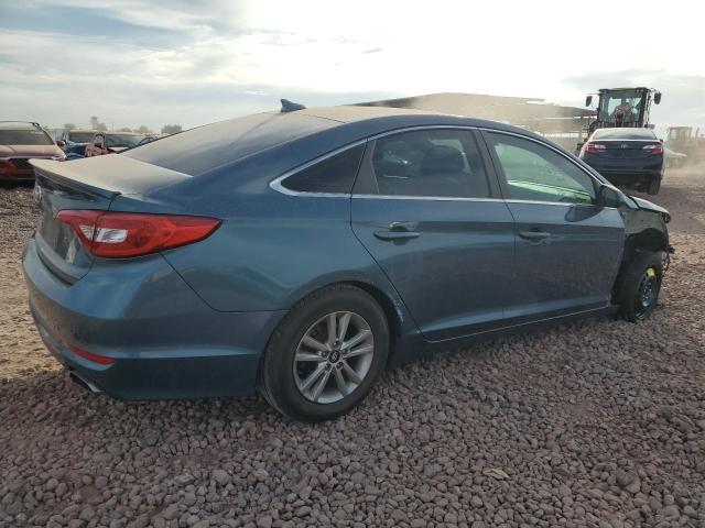 5NPE24AF8GH345414 - 2016 HYUNDAI SONATA SE BLUE photo 3