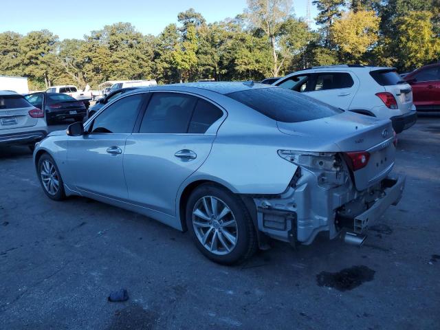 JN1BV7AP1FM330359 - 2015 INFINITI Q50 BASE SILVER photo 2