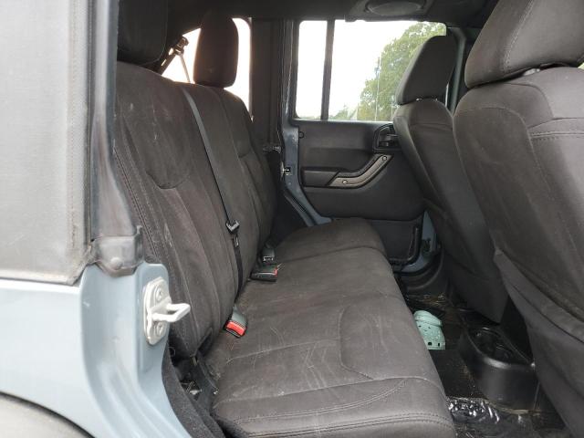 1C4BJWDG1EL311412 - 2014 JEEP WRANGLER U SPORT Gris photo 10