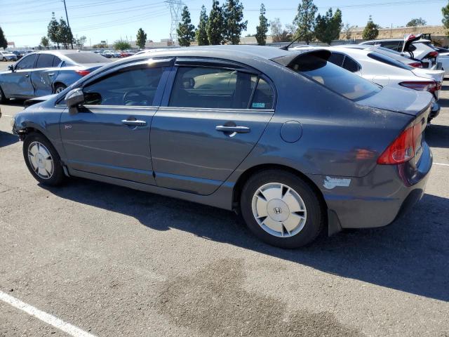 JHMFA36236S025603 - 2006 HONDA CIVIC HYBRID ნაცრისფერი ფოტო 2