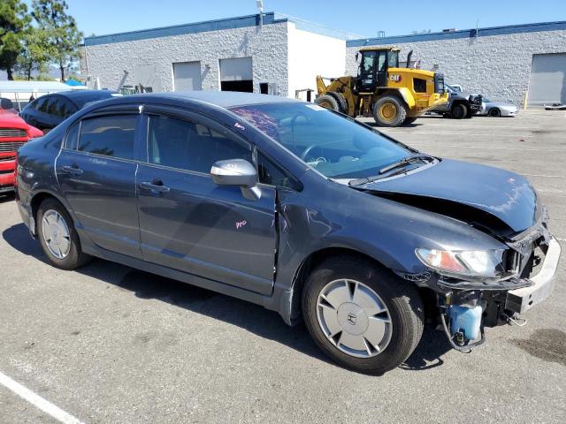 JHMFA36236S025603 - 2006 HONDA CIVIC HYBRID ნაცრისფერი ფოტო 4