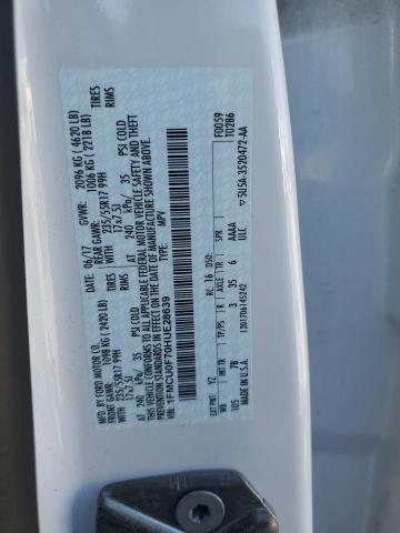 1FMCU0F70HUE28639 - 2017 FORD ESCAPE S WHITE photo 12