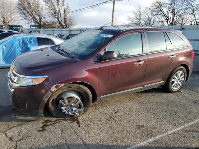 2FMDK3JC7BBB26942 - 2011 FORD EDGE SEL MAROON photo 1